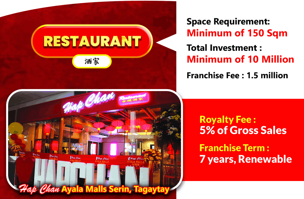 HapChan Full Restaurant - Hongkong Restaurant in the Philippines
