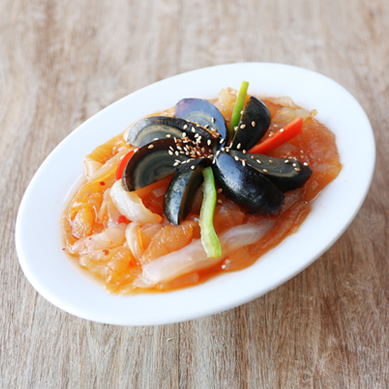Jellyfish w Century Egg